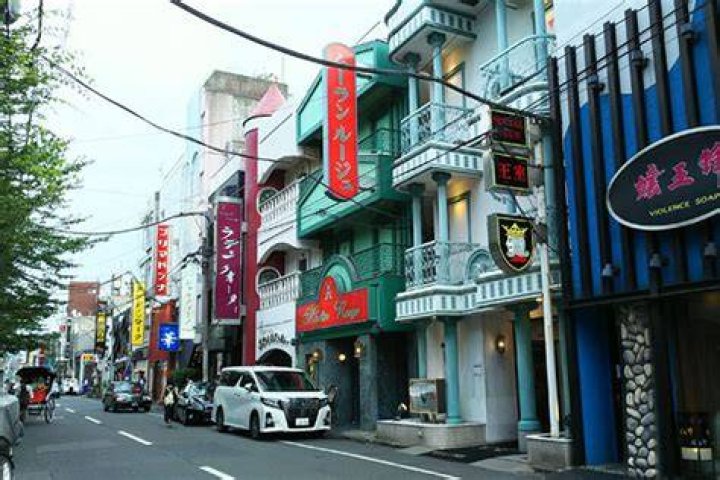 吉原 夜景 千束 ソープランド街