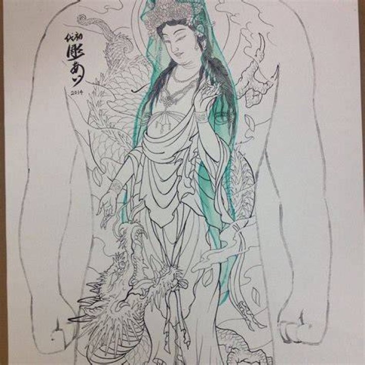 騎龍観音の刺青が持つ深い意味と象徴をひもとく
